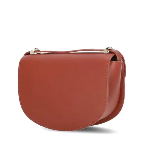 A.P.C Geneve Calfskin Bag 61161 (EAI)– Elegant Minimalism in Brandy 🍷✨ - Picture 3 of 5